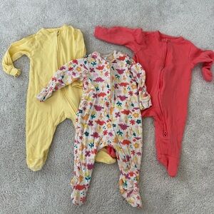 Old Navy Colorful Kids One Piece footie bundle